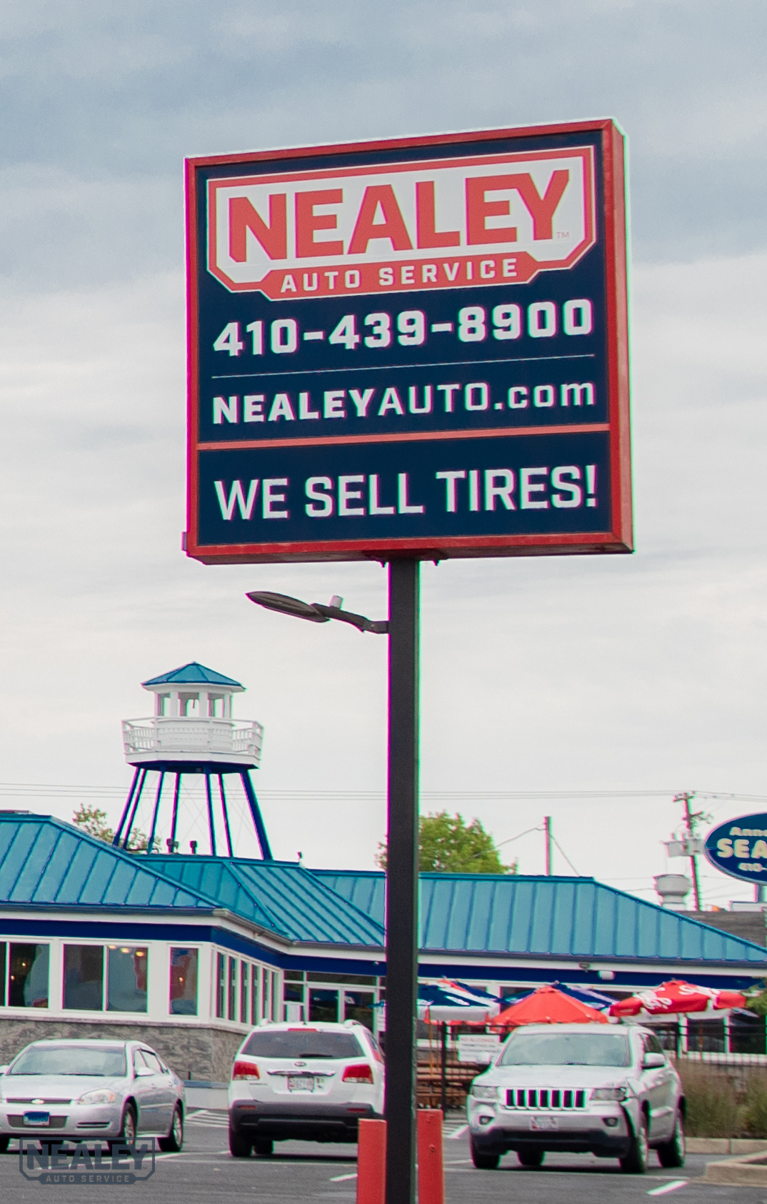 Nealey Auto Service - Our Sign in Pasadena, MD